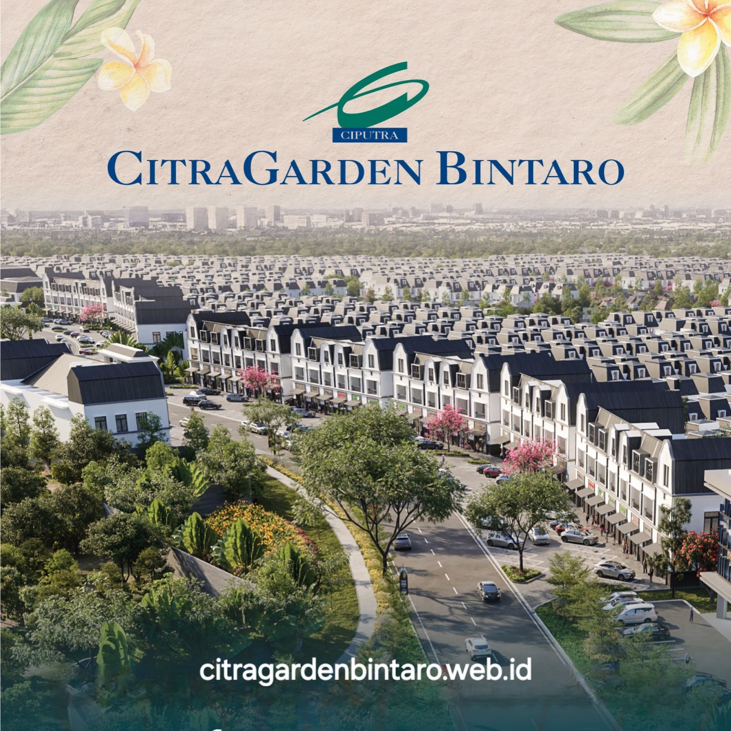 Ruko Citra Garden Bintaro Ruko Allerton Lane