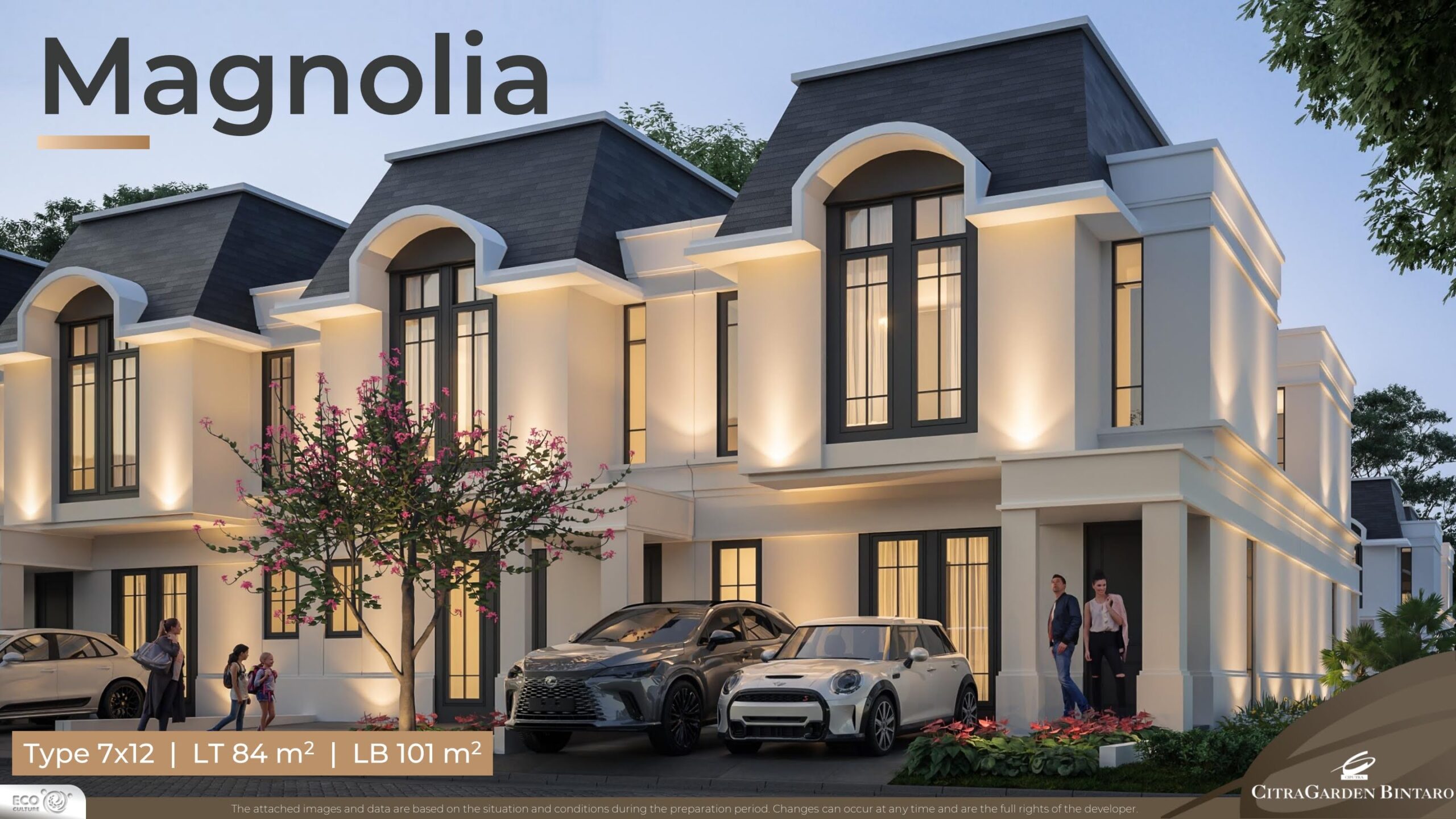 Citra Garden Bintaro Launching Tipe Baru Clivia dan Magnolia